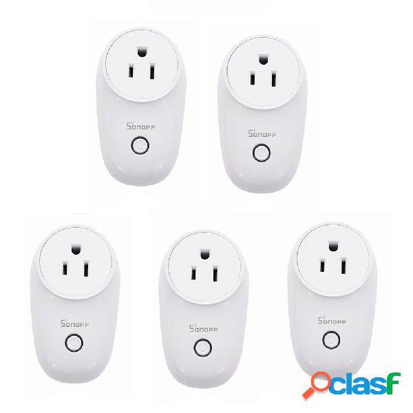 5Pcs SONOFF S26 10A AC90V-250V Smart WIFI presa di corrente