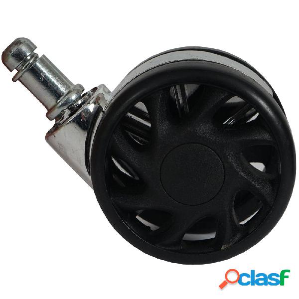 5x Ruote per pavimenti duri 11mm / 60mm, resistenza fino a