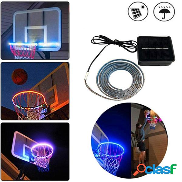 8 modalità Flash a energia solare 1M SMD2835 IP67 30LED