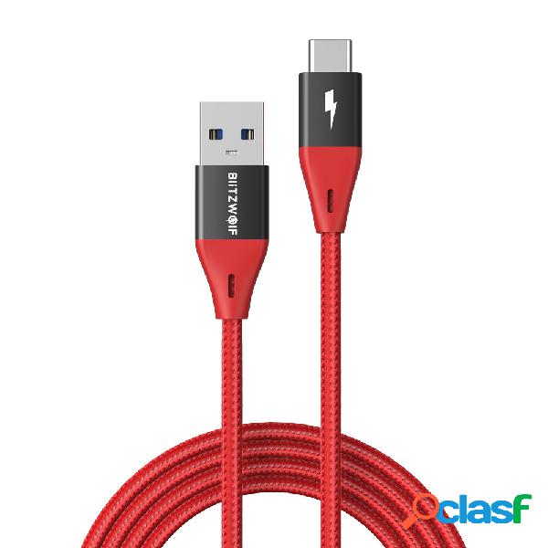 [9 pezzi * 6 piedi] BlitzWolf® BW-TC22 3A QC3.0 da USB-C a