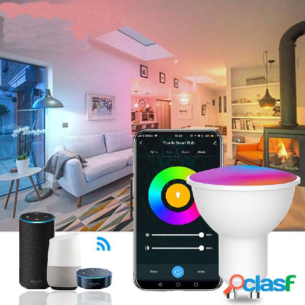 AC85-265V GU10 6W luce a led Lampadina RGB WW CW Nuova