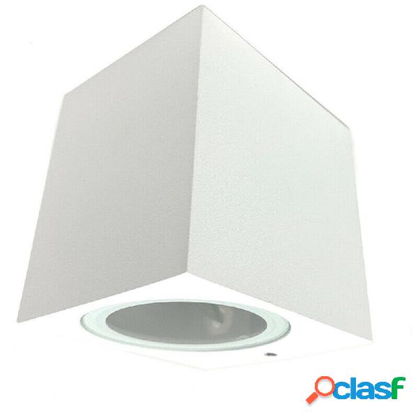APPLIQUE A PARETE QUADRATO LAMPADA MURO MODERNA ESTERNO
