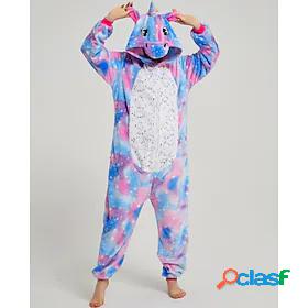 Adults' Kigurumi Pajamas Unicorn Flying Horse Onesie Pajamas