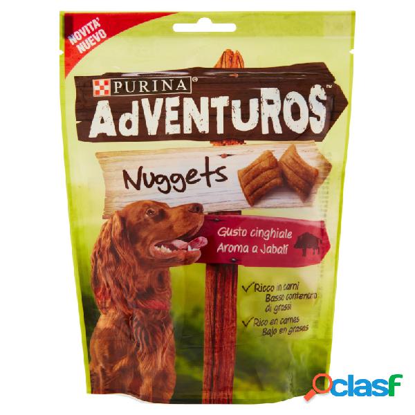 Adventuros Snack per cani Nuggets al gusto Cinghiale 90 gr