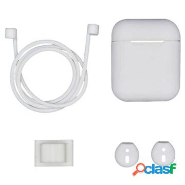 AirPods a 4-in-1 Apple / AirPods 2 Kit Accessori in Silicone