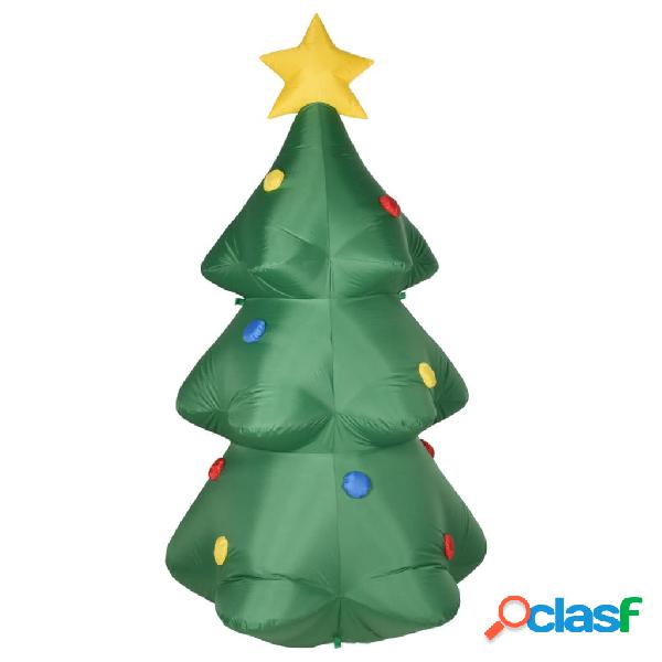 Ambiance Albero di Natale Gonfiabile a LED 190 cm