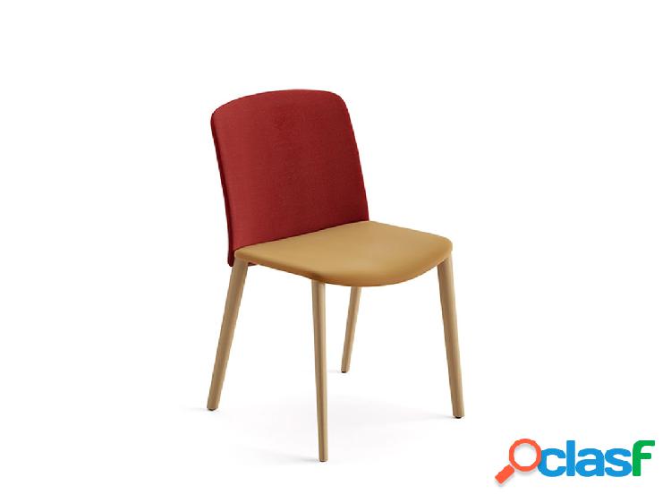 Arper Mixu Chair - 4 Gambe Legno