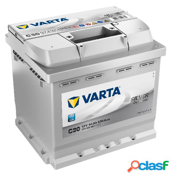 BATTERIA VARTA SILVER DYNAMIC 54Ah L1 530A 12V C30