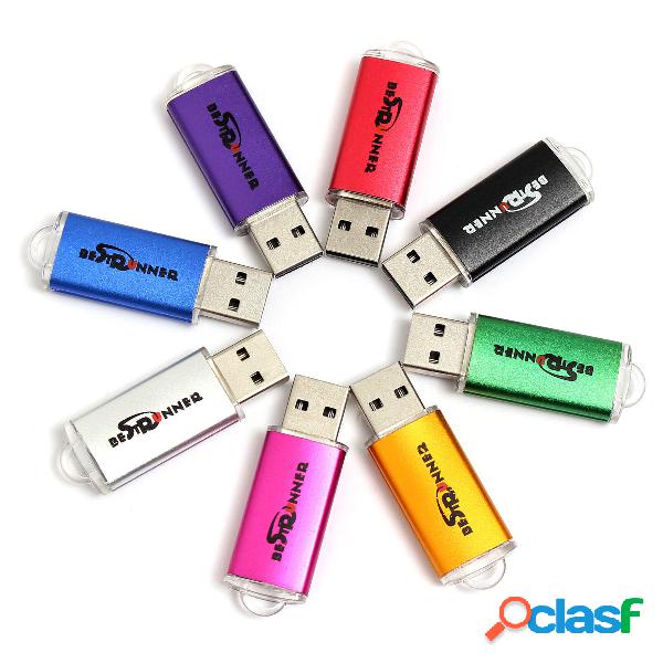 BESTRUNNER USB Flash Drive 2.0 Flash Memoria bastone