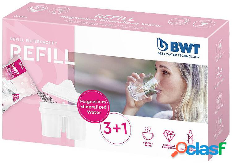 BWT 1 Kartusche + 3 Öko Refill Mg²+ 0836600 Cartuccia