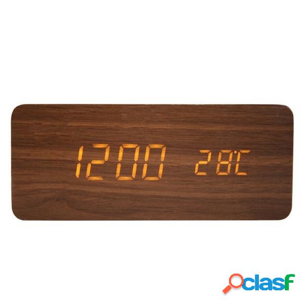 Bakeey Caricabatterie wireless Qi 3 in 1 e sveglia digitale