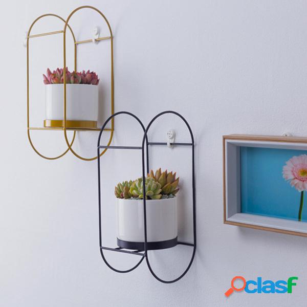 Bakeey Vaso di fiori succulenti Semplice cornice ovale in