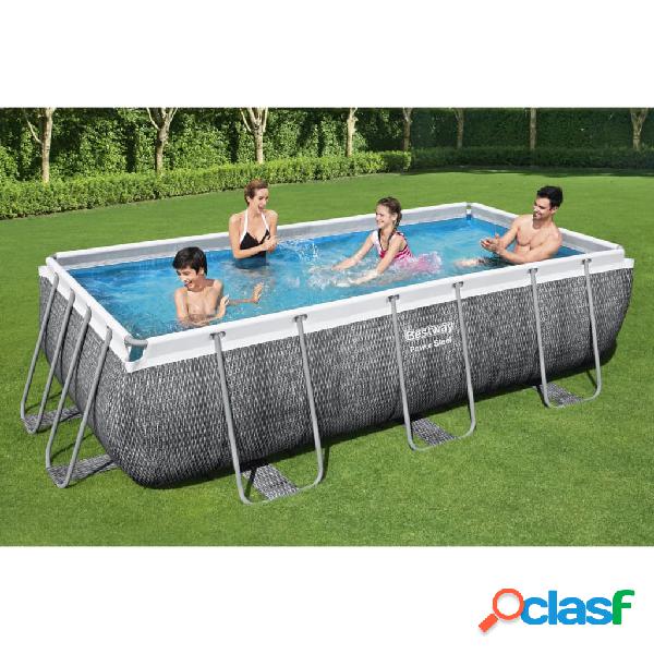 Bestway Power Steel Set Piscina 404x201x100 cm