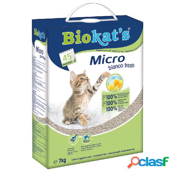 Biokat's Lettiera agglomerante Micro fresh kg 7