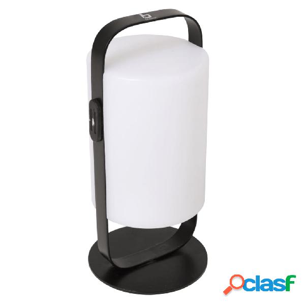 Bo-Camp Lampada da Tavolo a LED Helms Bianca e Nera