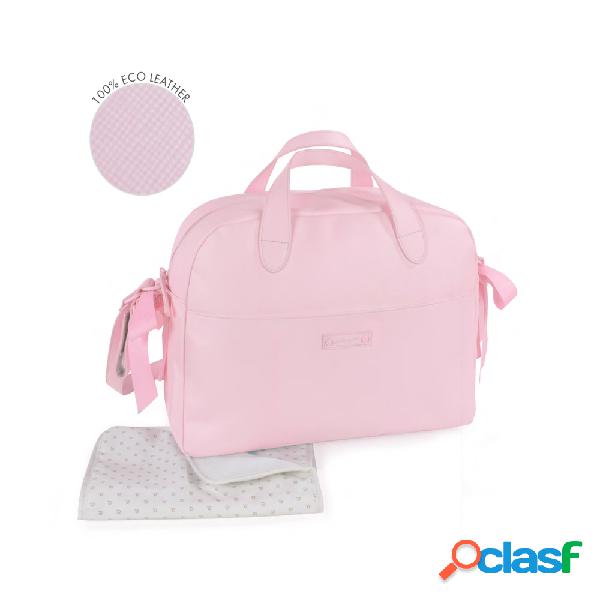 Borsa Fasciatoio Pasito A Pasito Essentials in Ecopelle Rosa