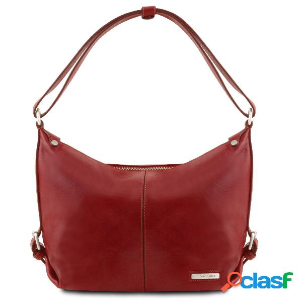 Borsa in pelle da donna Rosso