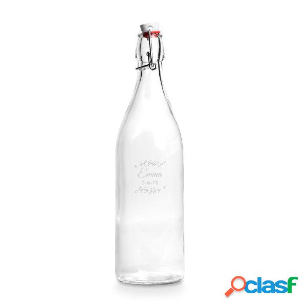 Bottiglia in vetro personalizzato