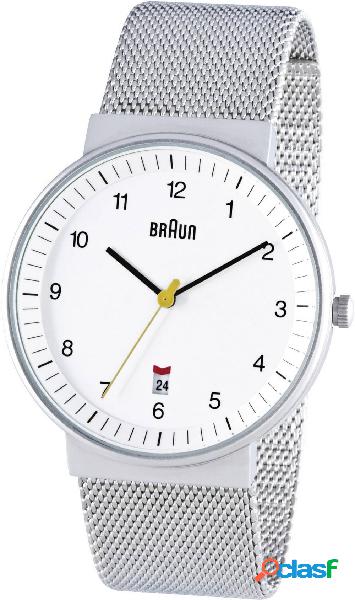 Braun Orologio da polso al quarzo BN0032WHSLMHG (Ø x A) 40