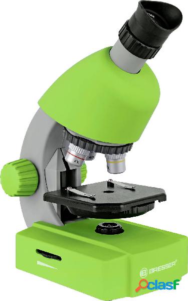 Bresser Optik grün Microscopio per bambini Monoculare 640 x
