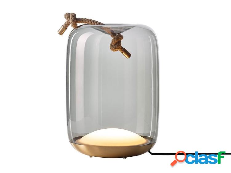 Brokis Knot Cilindro Battery Lampada da Tavolo Outdoor