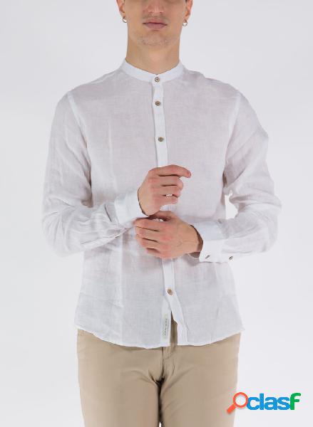CAMICIA LINO COREANA DELAVE