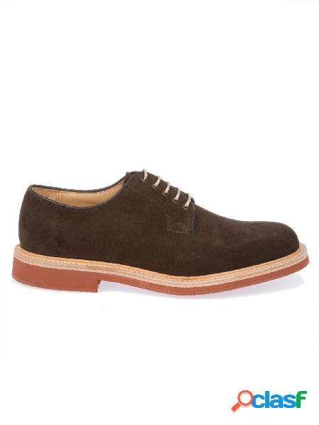CHURCHS STRINGATE UOMO FULBECKOTTERPROOFBROWN PELLE MARRONE
