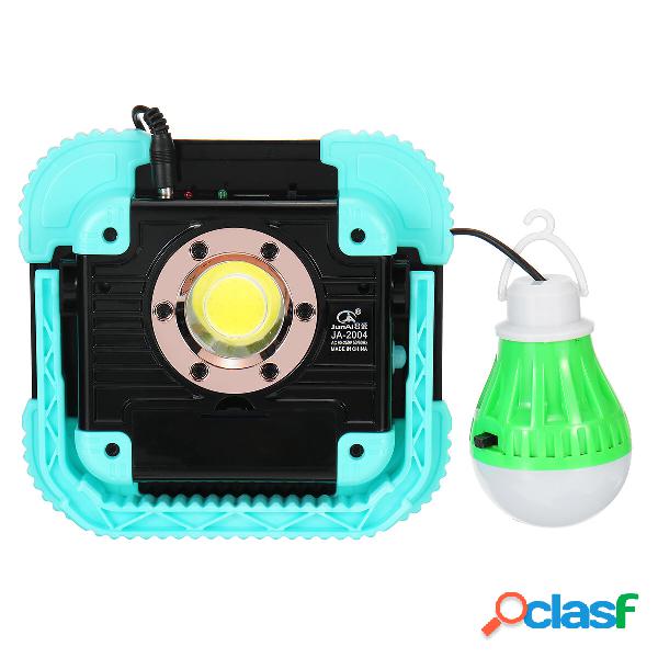 COB solare campeggio Luce USB ricaricabile impermeabile luce