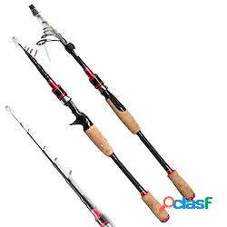 Canna da pesca Asta telescopica 198/210/240/270 cm Fibra di