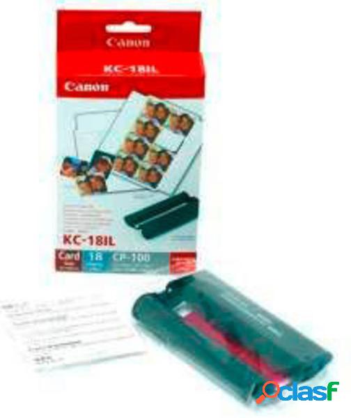 Canon Selphy Photo Sticker Pack KC-18IL 7740A001 Set carta e