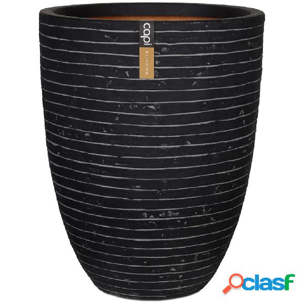 Capi Vaso Nature Row Elegante Basso 46x58 cm Antracite