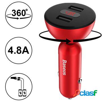 Caricabatteria da Auto Baseus BSC-C9X1 Shake Head - Dual