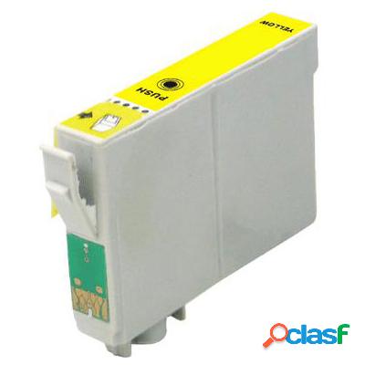 Cartuccia Epson T0714 Ghepardo compatibile GIALLO