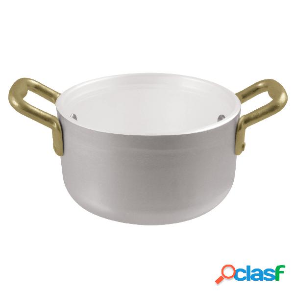 Casseruola Alta 2 Maniglie Cm 10 Alluminio Antiaderente