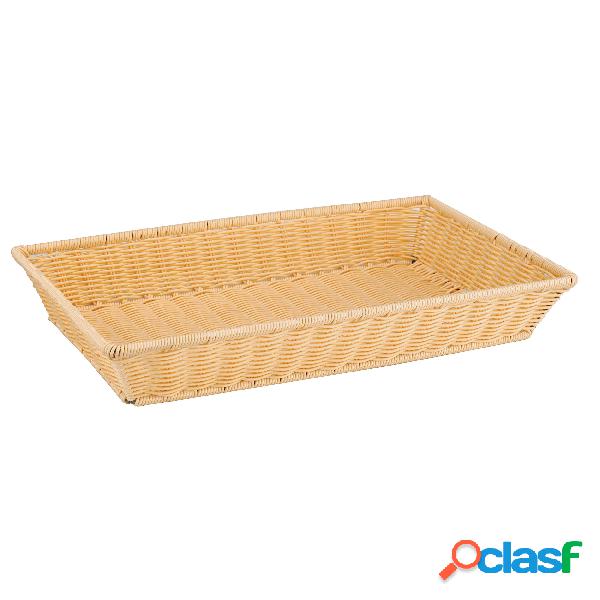 Cesta Porta Pane Da Buffet GN 1/1 Polipropilene Effetto