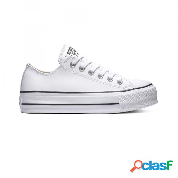 Chuck Taylor All Star Platform Clean Leather Converse -