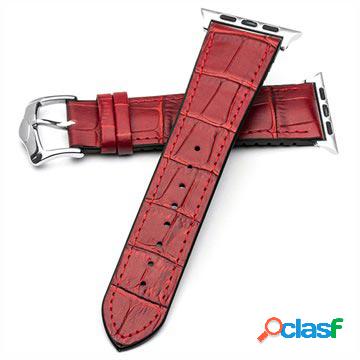 Cinturino in Pelle Qialino per Apple Watch Series