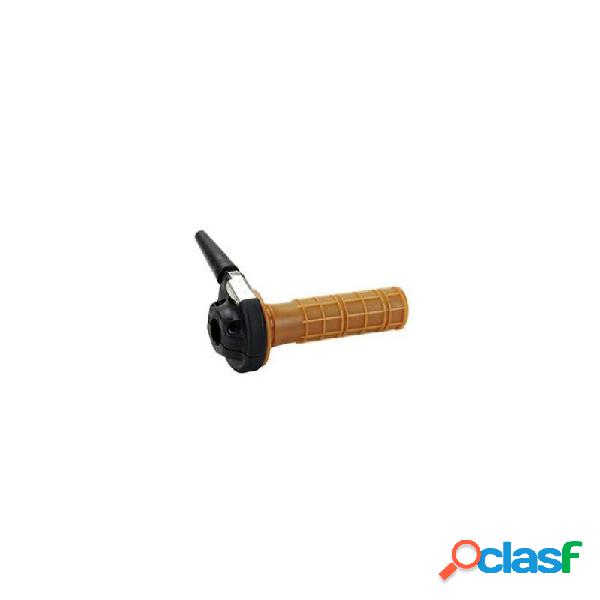Comando gas 22mm monocavo Tommaselli Ghepard manopole para