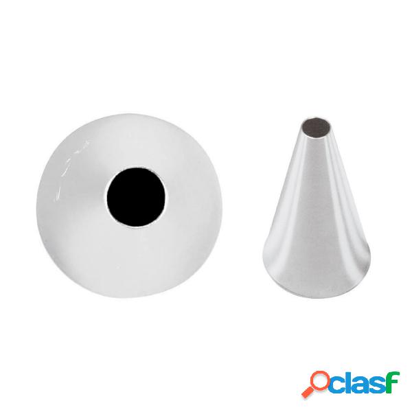 Confezione 6 Pz Bocchette Foro Tondo Mm 4 Inox, peso 0,05 kg