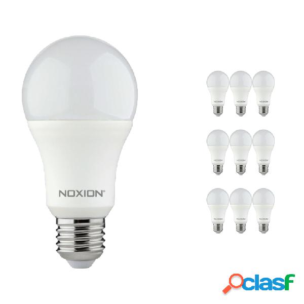 Confezione Multipack 10x Noxion Lucent Classic LED E27 Pera