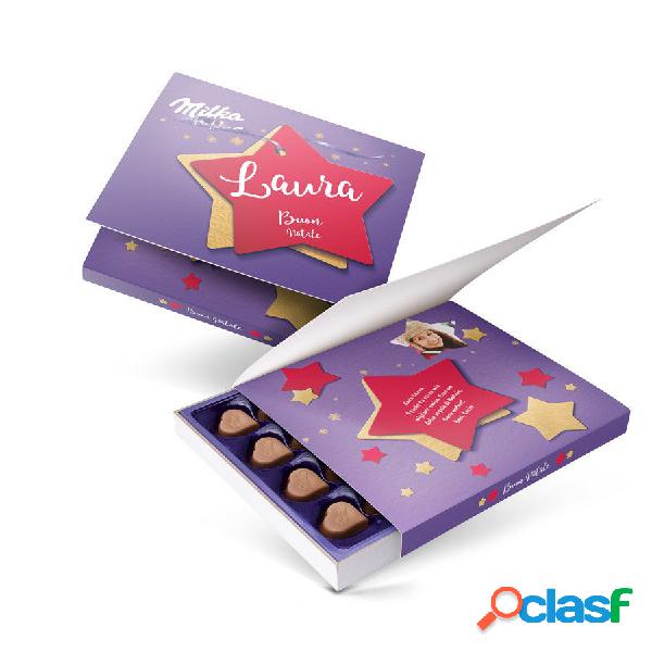 Confezione Personalizzata Dillo con Milka - Natale - 110g
