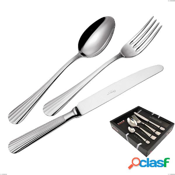 Confezione vetrina 24 pezzi Eden, inox 18.10 (AISI304),