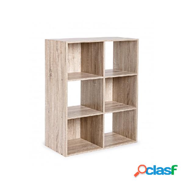 Contemporary Style - Libreria mila 6p h90, scopri le