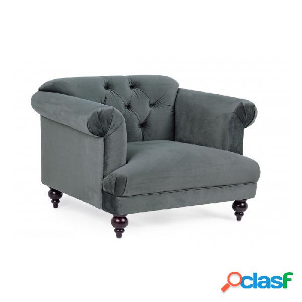 Contemporary Style - Poltrona blossom grigio, scopri le