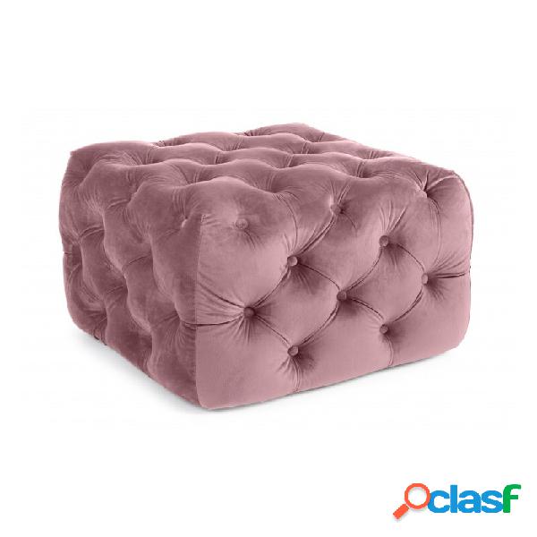 Contemporary Style - Pouf evan velluto blush s, scopri le