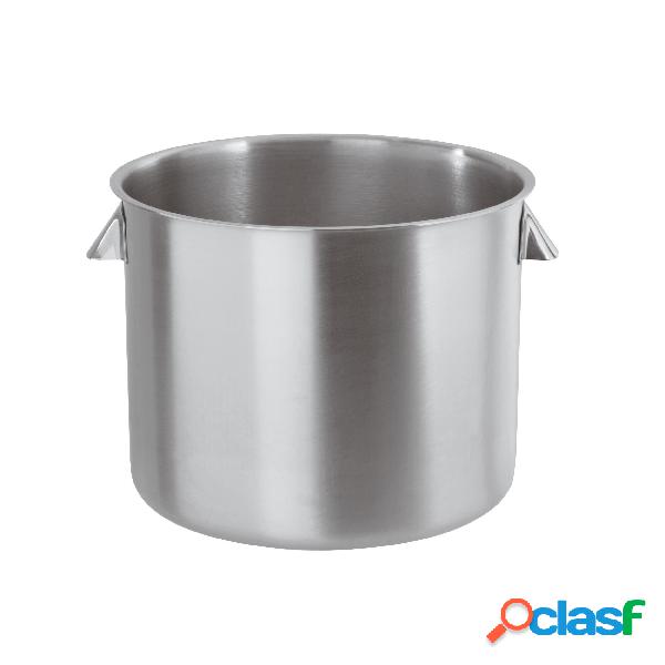 Contenitore Cilindrico 2 M Cm 24 Inox, Lt 9 - peso 1,62 kg