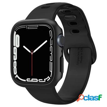 Cover Spigen Thin Fit per Apple Watch Series 7 - 41mm - Nero