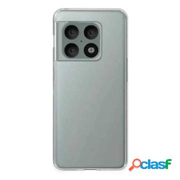 Cover in Plastica Gommata per OnePlus 10 Pro - Trasparente