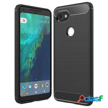 Cover in TPU Effetto Spazzolato per Google Pixel 2 XL -