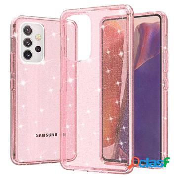 Custodia Ibrida Stylish Glitter Serie per Samsung Galaxy A53